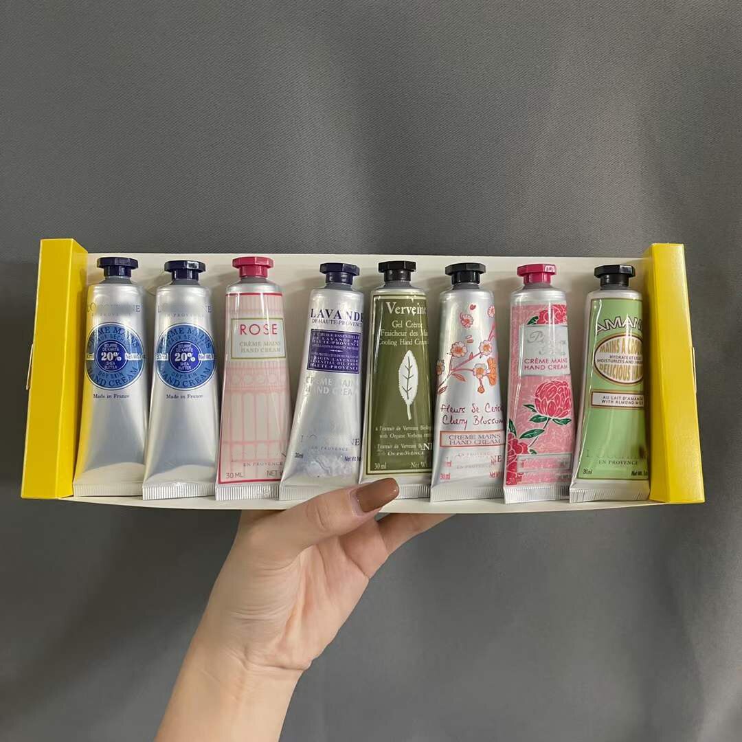 The World Hand Cream Kit of 8 and 10pcs Set Hand Cream